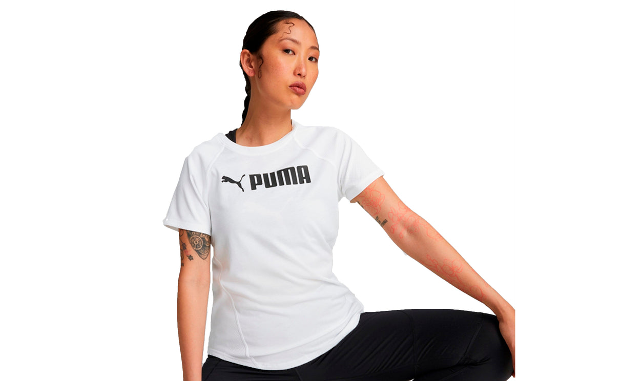 PUMA FIT LOGO TEE - View 2
