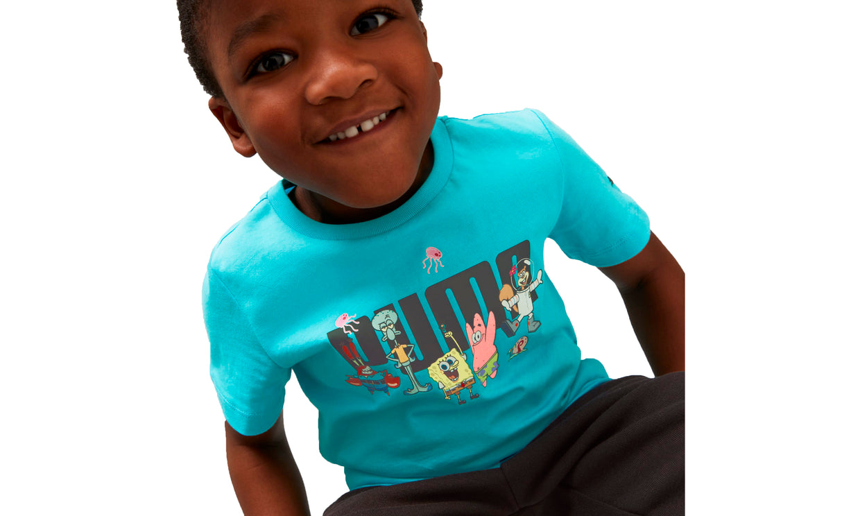 PUMA X SPONGEBOB LOGO TEE - View 4